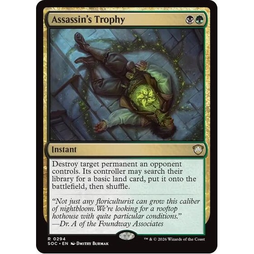 Assassin's Trophy - SOC