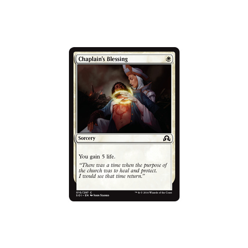 Chaplain's Blessing - SOI