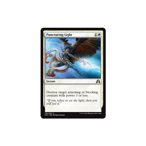 Puncturing Light - SOI