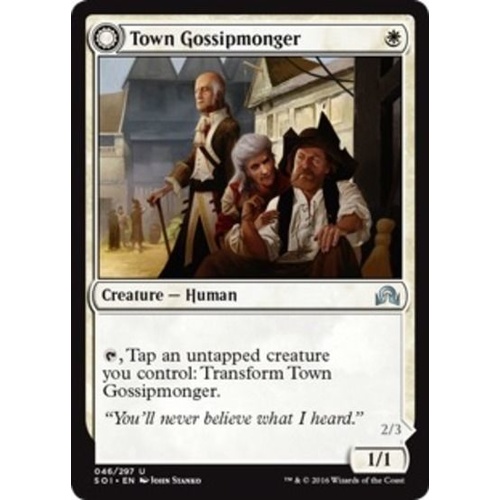 Town Gossipmonger FOIL - SOI