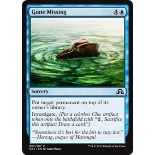 Gone Missing FOIL - SOI