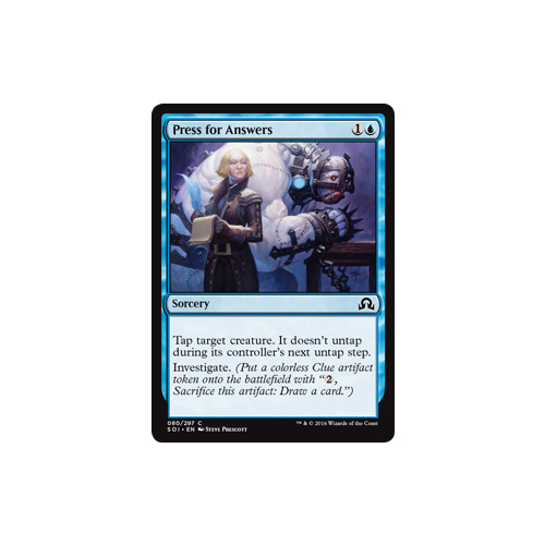 Press for Answers - SOI