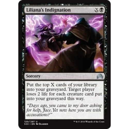 Liliana's Indignation FOIL - SOI
