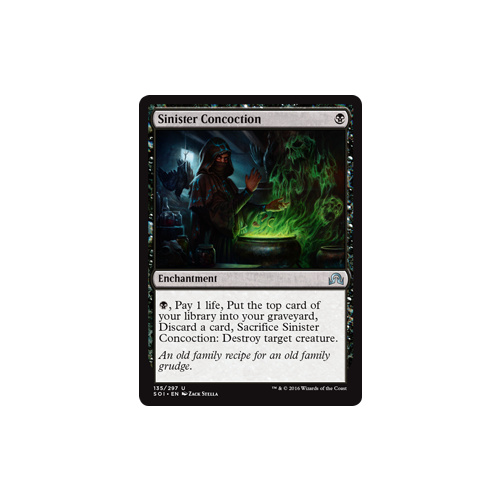 Sinister Concoction - SOI