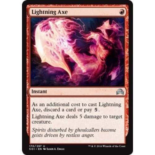 Lightning Axe FOIL - SOI