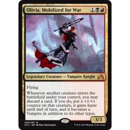 Olivia, Mobilized for War FOIL - SOI