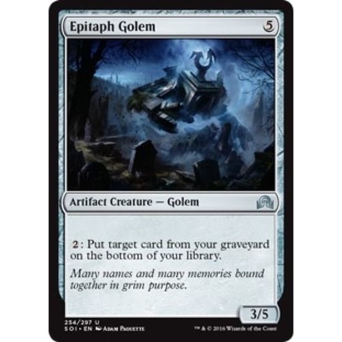 Epitaph Golem FOIL - SOI