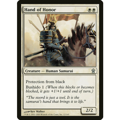 Hand of Honor - SOK