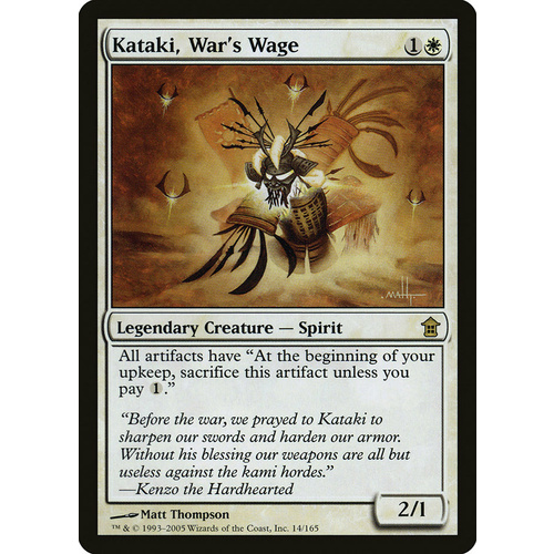 Kataki, War's Wage - SOK