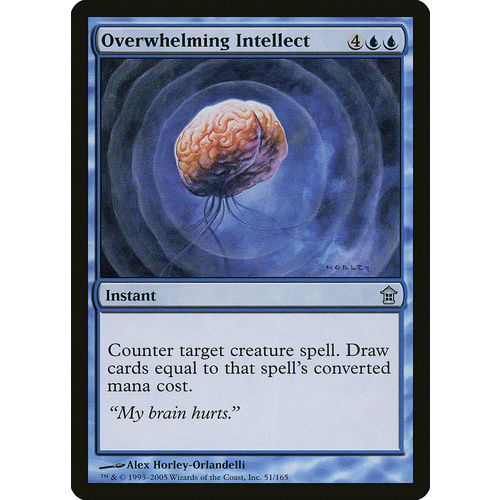 Overwhelming Intellect - SOK