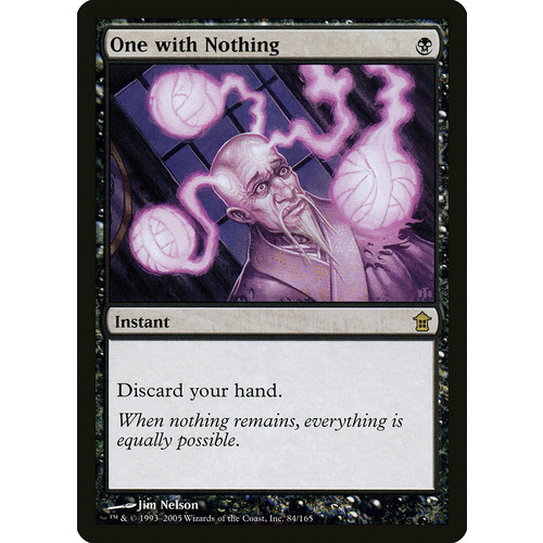 One with Nothing - SOK