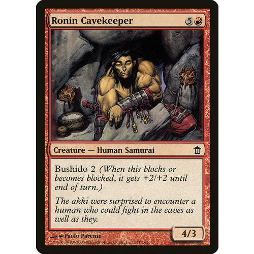 Ronin Cavekeeper - SOK