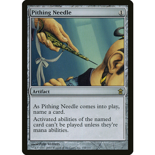 Pithing Needle - SOK