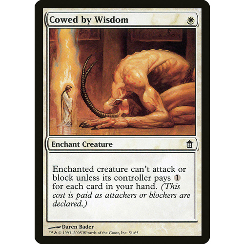 Cowed by Wisdom FOIL - SOK