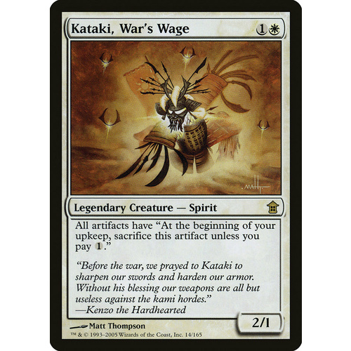 Kataki, War's Wage FOIL - SOK