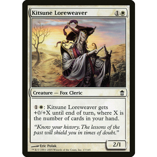 Kitsune Loreweaver FOIL - SOK