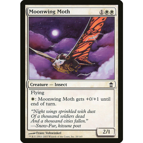 Moonwing Moth FOIL - SOK