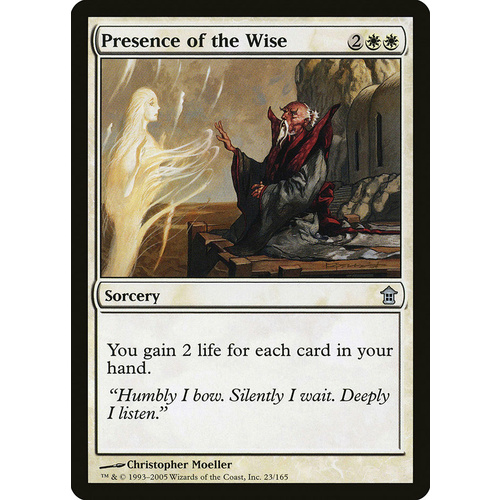 Presence of the Wise FOIL - SOK