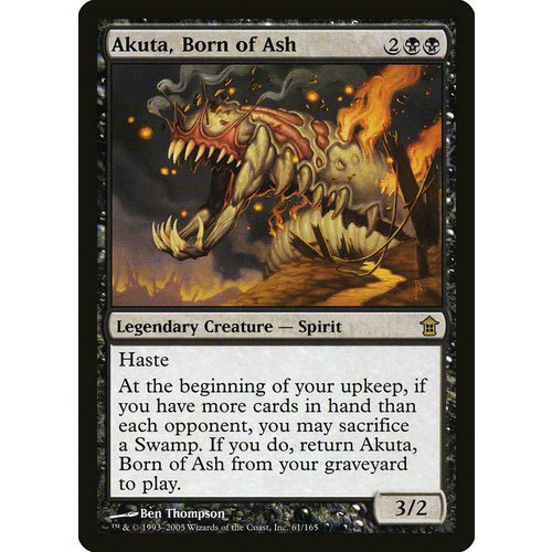 Akuta, Born of Ash FOIL - SOK