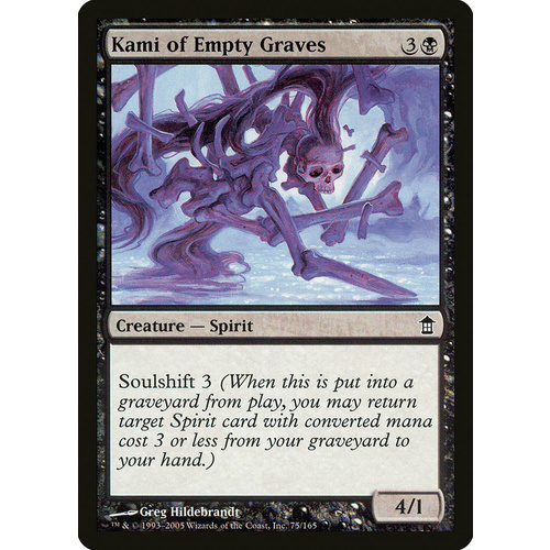 Kami of Empty Graves FOIL - SOK