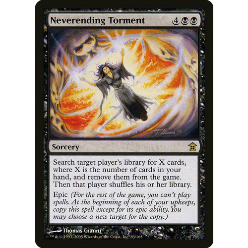 Neverending Torment FOIL - SOK