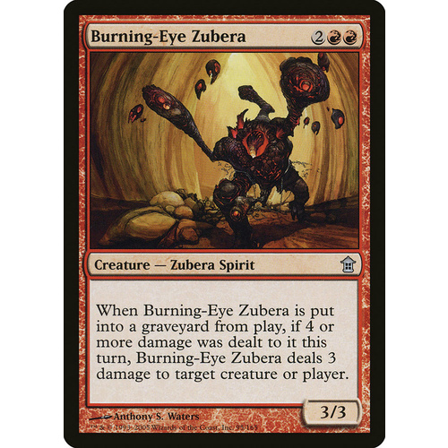 Burning-Eye Zubera FOIL - SOK