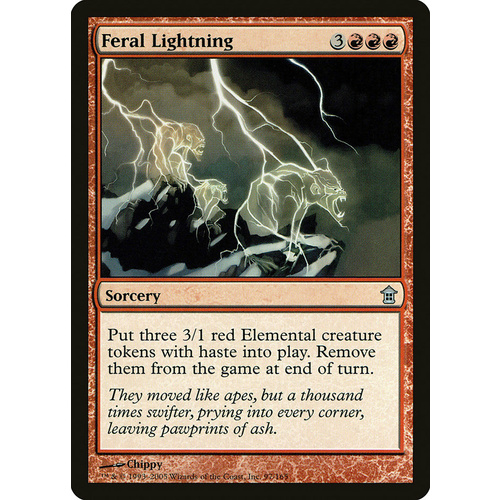 Feral Lightning FOIL - SOK
