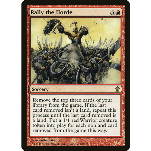 Rally the Horde FOIL - SOK