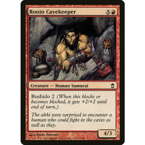 Ronin Cavekeeper FOIL - SOK