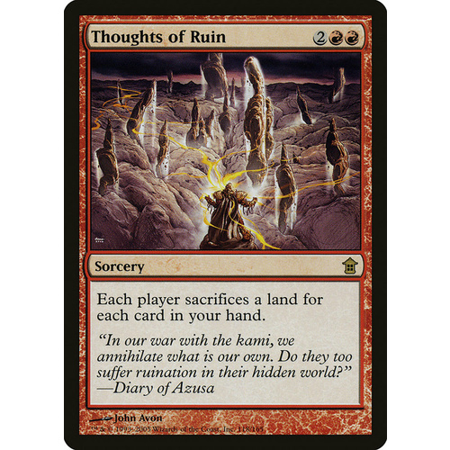 Thoughts of Ruin FOIL - SOK