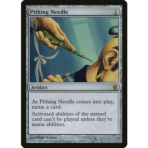 Pithing Needle FOIL - SOK