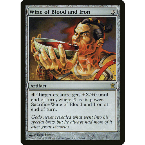 Wine of Blood and Iron FOIL - SOK