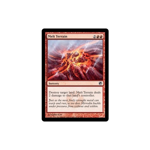 Melt Terrain - SOM