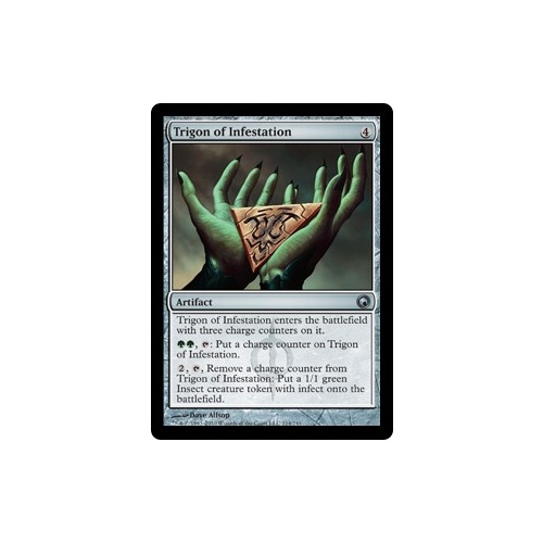 Trigon of Infestation FOIL Decked Out Gaming