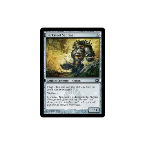 Darksteel Sentinel FOIL - SOM