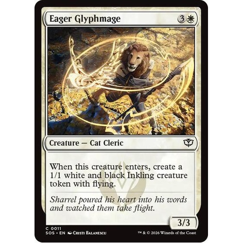 Eager Glyphmage - SOS
