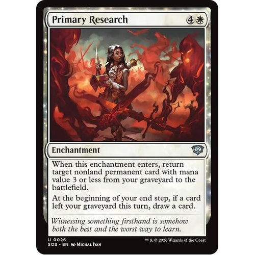 Primary Research - SOS