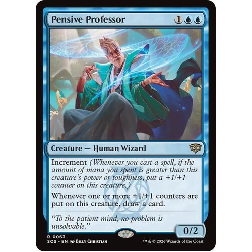 Pensive Professor - SOS