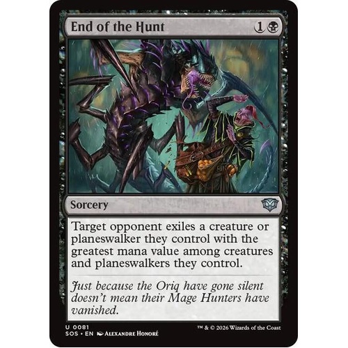 End of the Hunt - SOS