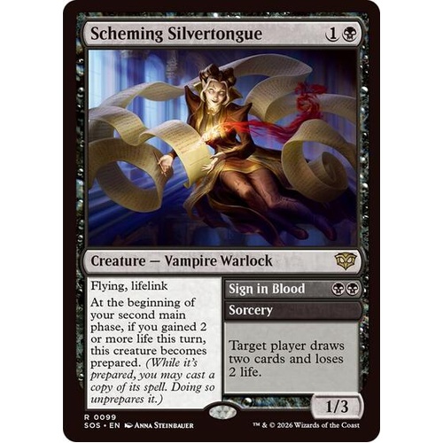Scheming Silvertongue - SOS