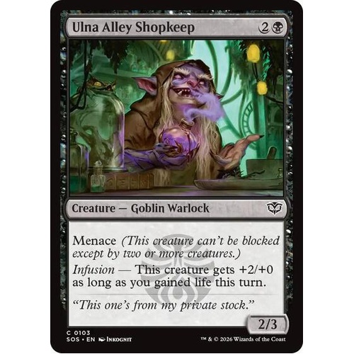 Ulna Alley Shopkeep - SOS
