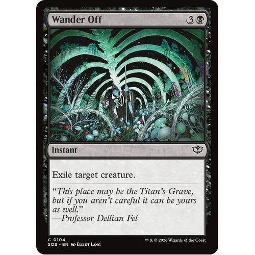 Wander Off - SOS