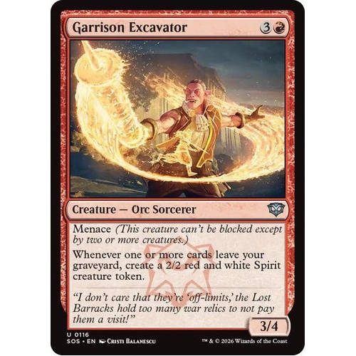 Garrison Excavator - SOS