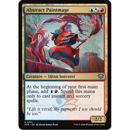 Abstract Paintmage - SOS
