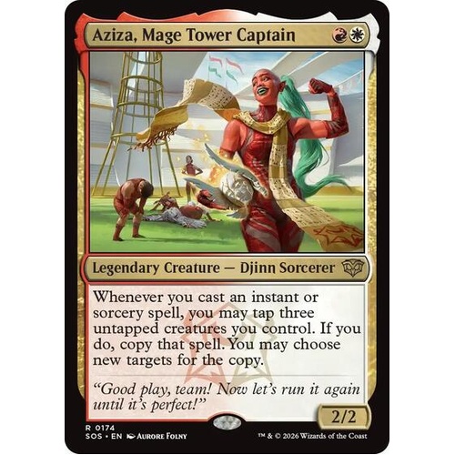 Aziza, Mage Tower Captain - SOS
