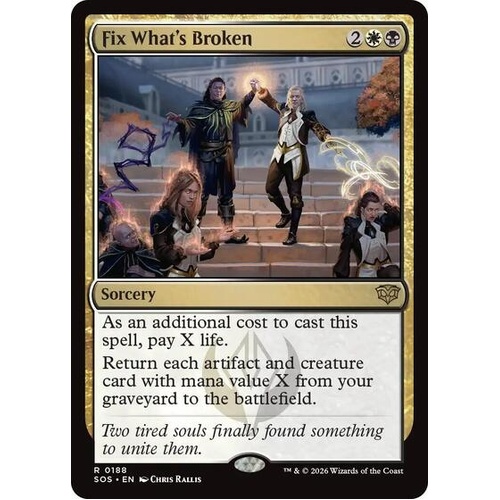 Fix What's Broken - SOS