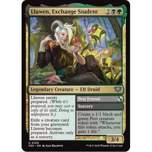 Lluwen, Exchange Student - SOS