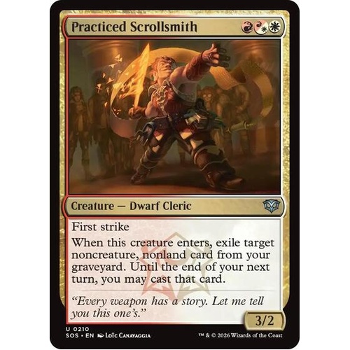 Practiced Scrollsmith - SOS
