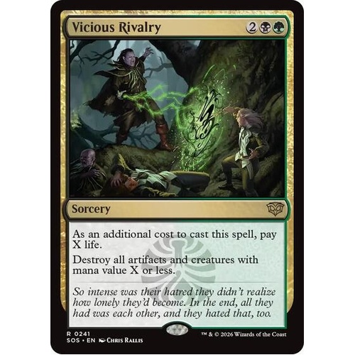 Vicious Rivalry - SOS