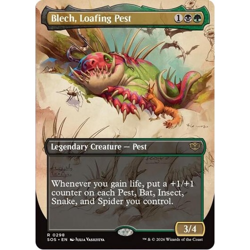 Blech, Loafing Pest (Borderless) - SOS